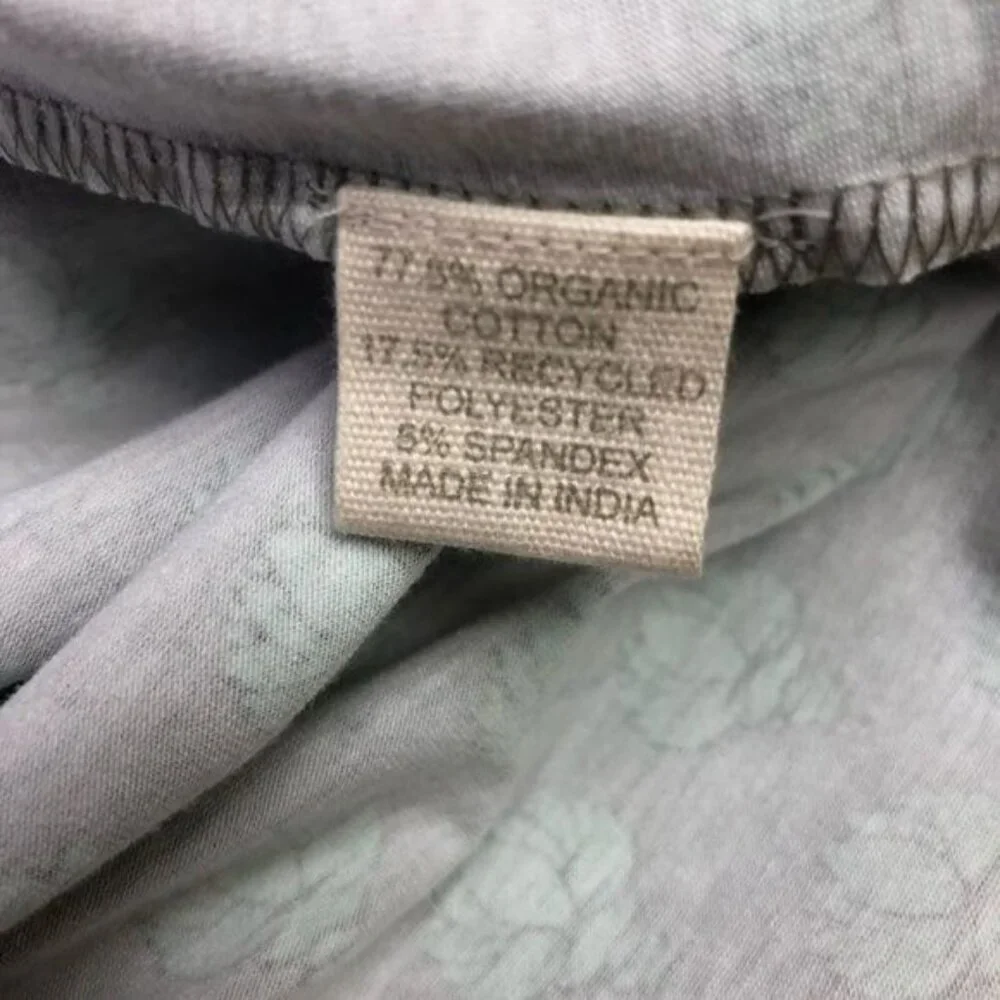 Synergy Organic Cotton Clothing Lotus Classic Wrap Dress | Extra Small - Picture 8 of 8